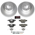 Power Stop 13-15 BMW X1 Front Z23 Evolution Sport Coated Brake Kit