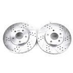 Power Stop 14-18 Ford C-Max Front Evolution Drilled & Slotted Rotors - Pair