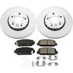 Power Stop 14-19 Acura RLX Front Z17 Evolution Geomet Coated Brake Kit