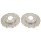 Power Stop 78-81 Pontiac Firebird Rear Evolution Drilled & Slotted Rotors - Pair