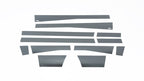 Putco 10-18 RAM 2500 Mega Cab 6.5in- 5.5in Wide w/o Factory Flares 12pcs Blk Platinum Rocker Panels