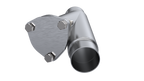 QTP 2.25in Weld-On QTEC Exhaust Cutout Y-Pipe