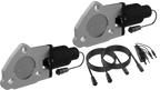 QTP 2.5in Bolt-On QTEC Dual Electric Cutout Valves - Pair