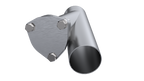 QTP 2.5in Weld-On QTEC Exhaust Cutout Y-Pipe