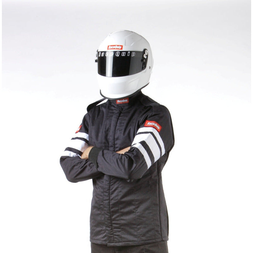 RaceQuip Black SFI-5 Jacket - 2XL Racequip Racing Jackets