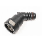 Radium 16mm SAE Female to 45deg 5/8in Barb Radium Engineering Fittings