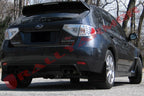 Rally Armor 08-11 Subaru STI (Hatch Only) / 11-14 WRX (Hatch Only) Black UR Mud Flap w/Red Logo