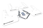 Rally Armor 17-22 Honda Civic Type R White UR Mud Flap w/Black Logo