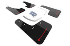 Rally Armor 18-26 Subaru Ascent Black UR Mud Flap w/Red Logo