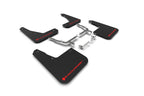 Rally Armor 19-25 Ford Focus ST MK4 Black UR Mud Flap w/Red Logo