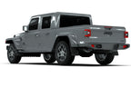 Rally Armor 19-25 Jeep Gladiator JT (Incl. Overland/Sport/Sport S) Black Mud Flap w/Grey Logo