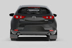 Rally Armor 19-26 Mazda3 Hatchback Black UR Mud Flap w/White Logo
