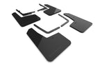 Rally Armor 21-25 Ford F-150 Raptor Gen 3 Black UR Mud Flap w/Metallic Black Logo