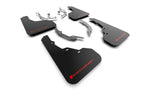 Rally Armor 22-26 Hyundai Santa Cruz Black UR Mud Flap w/Red Logo
