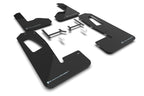 Rally Armor 22-26 Rivian R1S Black UR Mud Flap w/Light Blue Logo
