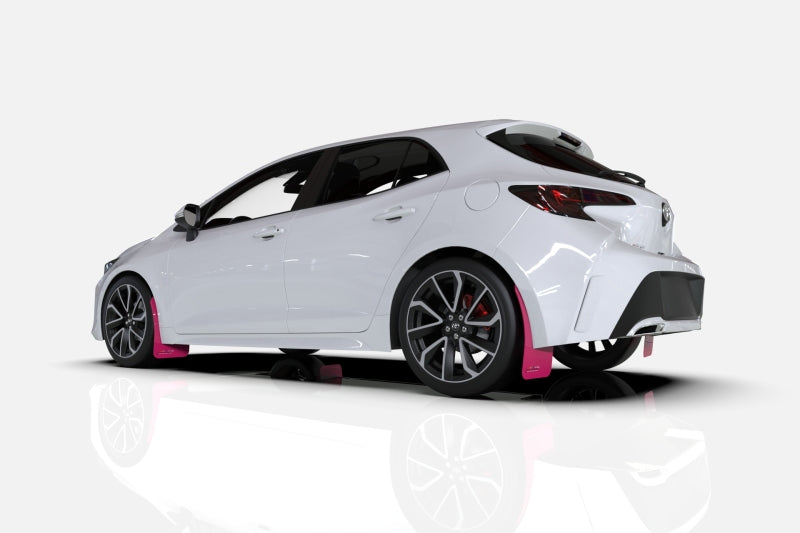 Rally Armor 22-26 Subaru WRX Pink Mud Flap BCE Logo