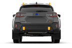 Rally Armor 24-26 Subaru Crosstrek (Wilderness Only) Black UR Mud Flap W/Grey Logo-No Drilling Req