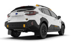 Rally Armor 24-26 Subaru Crosstrek (Wilderness Only) Black UR Mud Flap W/Red Logo - No Drilling Req