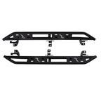 Rampage 07-18 Jeep Wrangler JK Unlimited TrailCrawler Rock Slider & Rocker Guard - Black