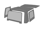 Rampage 1997-2006 Jeep Wrangler(TJ) OEM Replacement Top - Military Khaki (Dark Green)