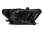 Raxiom 15-17 Ford Mustang GT350 GT500 LED Projector Headlights- Black Housing (Clear Lens)