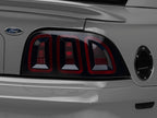 Raxiom 96-98 Ford Mustang Icon LED Tail Lights- Black Housing (Smoked Lens)