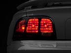 Raxiom 96-98 Ford Mustang Tail Lights- Black Housing (Smoked Lens)