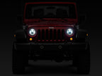 Raxiom 97-18 Jeep Wrangler TJ/JK Axial Series LED Daymaker Headlights- Chrome Housing (Clear Lens)