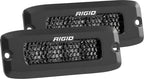 Rigid Industries SR-Q Series PRO Midnight Edition - Spot - Diffused - Pair
