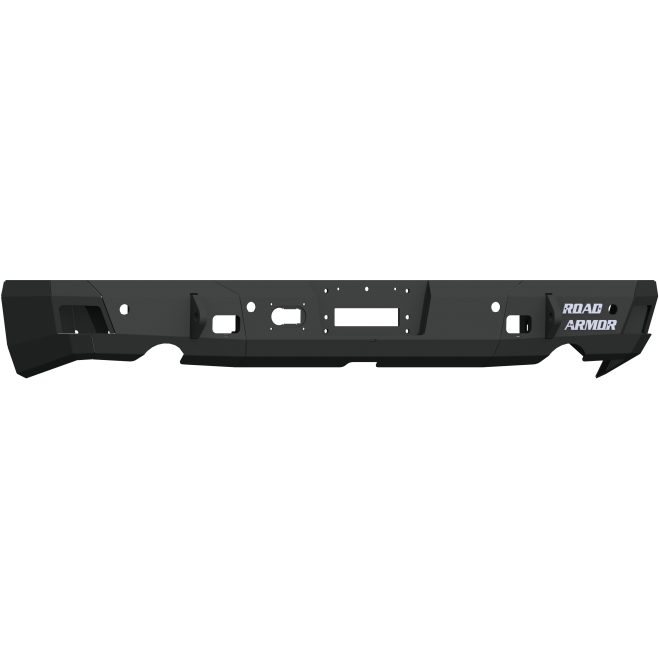 Road Armor 09-18 Ram 1500 Stealth Rear Winch Bumper - Tex Blk (WARN M8000 Only) Road Armor Bumpers - Steel