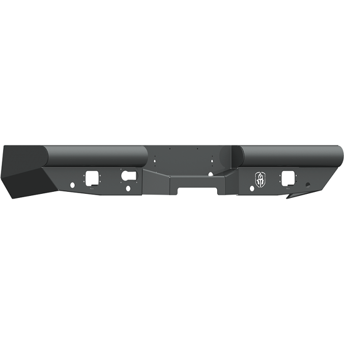 Road Armor 10-18 Dodge 2500 Vaquero Rear Non-Winch Bumper - Tex Blk Road Armor Bumpers - Steel