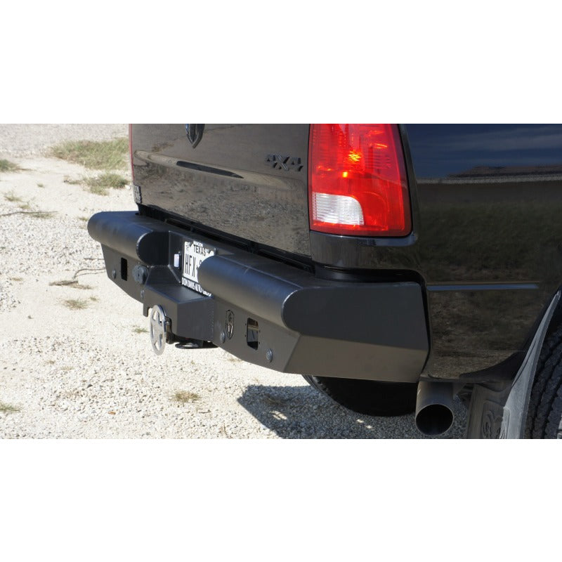 Road Armor 10-18 Dodge 2500 Vaquero Rear Non-Winch Bumper - Tex Blk Road Armor Bumpers - Steel