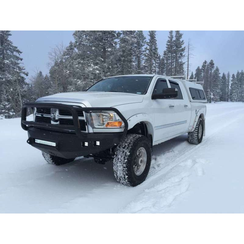 Road Armor 10-18 Dodge 2500 iDentity Front Bumper Components - Standard End Pods - Raw Road Armor Bumper Accessories