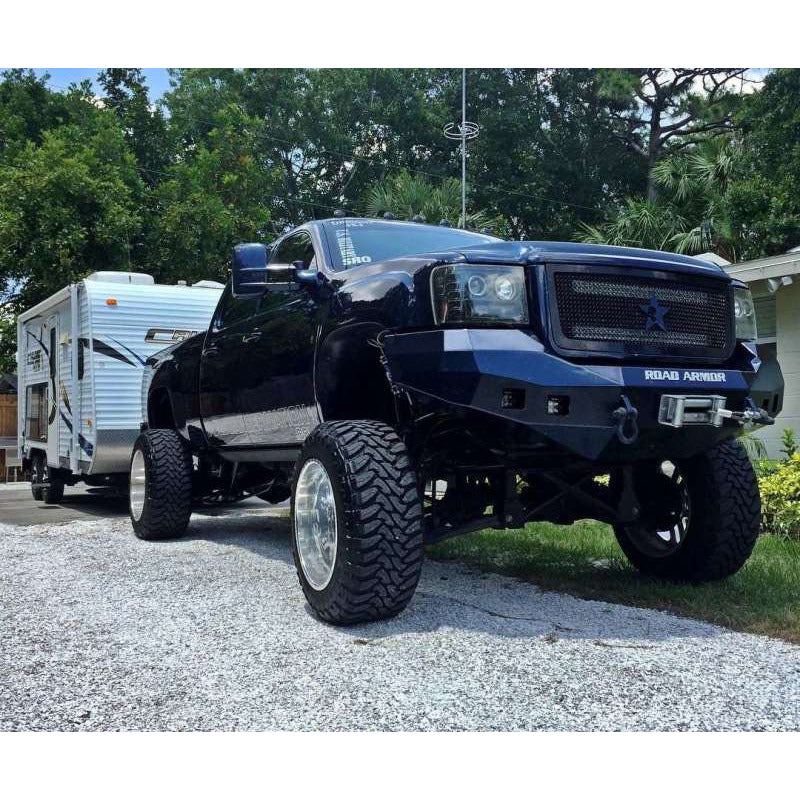 Road Armor 11-14 Chevy 2500 Stealth Front Winch Bumper - Tex Blk Road Armor Bumpers - Steel