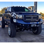 Road Armor 11-14 Chevy 2500 Stealth Front Winch Bumper - Tex Blk Road Armor Bumpers - Steel