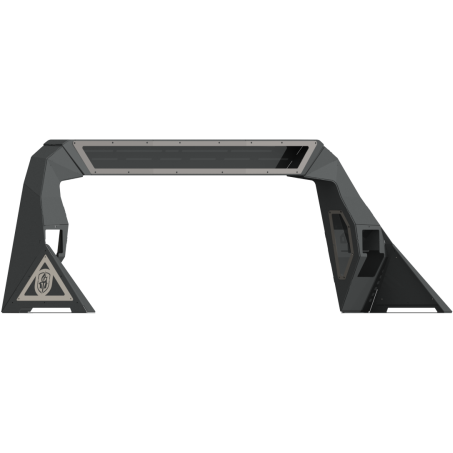 Road Armor 14-18 Chevy/GMC 1500 iD Headache Rack w/Bedrail Pods/ 40in Light Pod/Ring Raw Road Armor Headache Racks