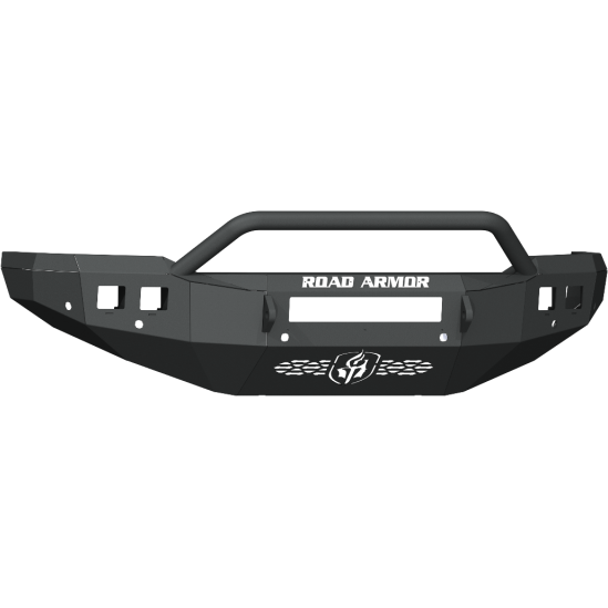 Road Armor 19-20 Ram 2500 Stealth Front Bumper w/Pre-Runner Guard/6 Sensor Holes - Tex Blk Road Armor Bumpers - Steel