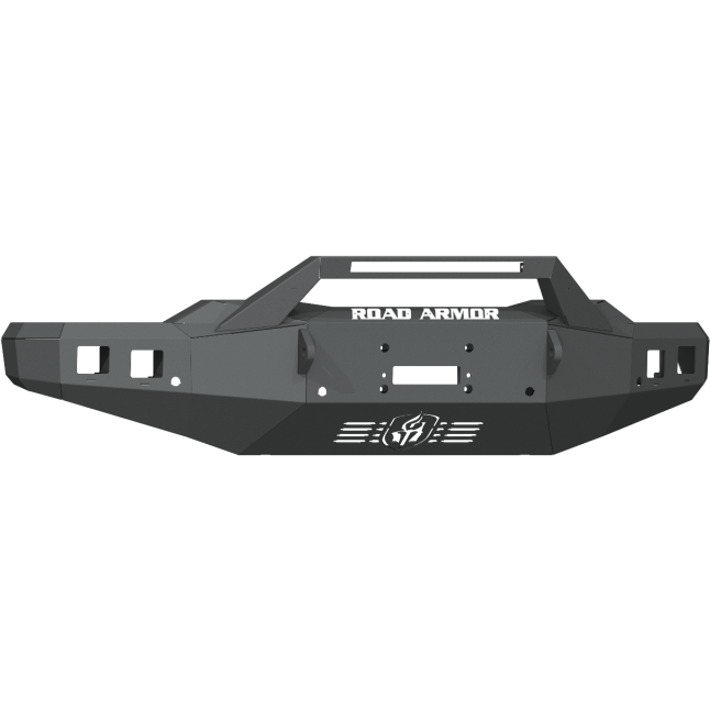 Road Armor 2020 Chevy 2500HD Stealth Front Winch Bumper w/Pre-Runner Guard - Tex Blk Road Armor Bumpers - Steel