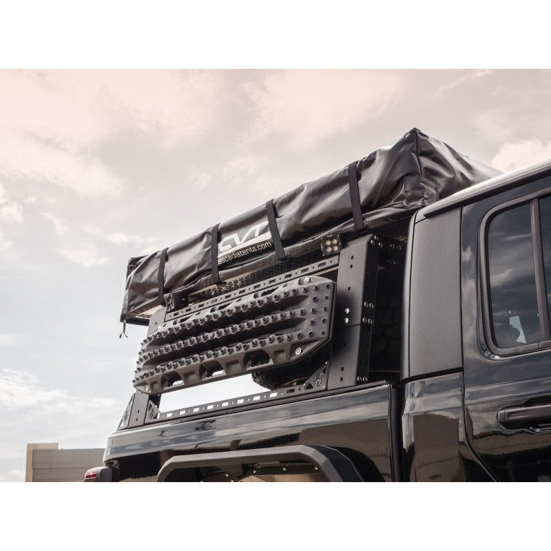 Road Armor Universal 5ft Bed TRECK Adj Bed Rack - Tex Blk (w/o Brackets) Road Armor Bed Racks
