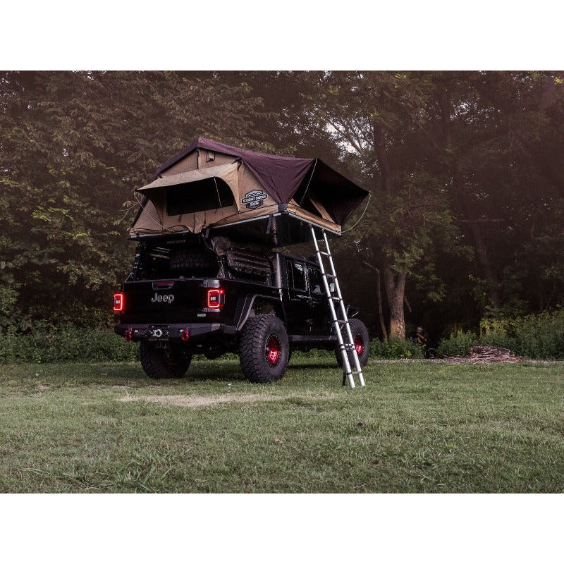 Road Armor Universal 5ft Bed TRECK Adj Bed Rack - Tex Blk (w/o Brackets) Road Armor Bed Racks