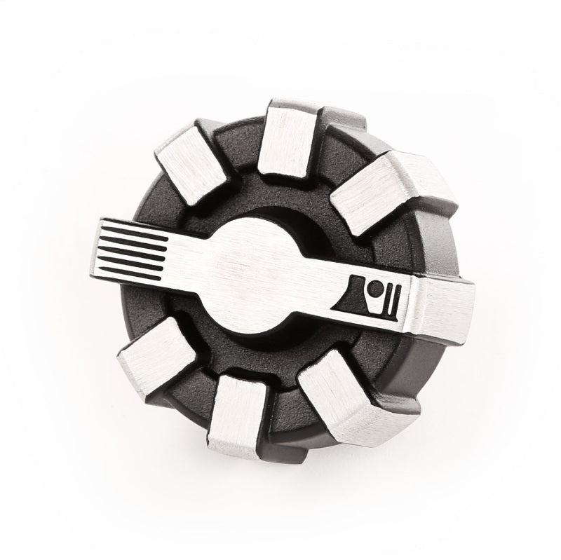 Rugged Ridge 01-20 Jeep Wrangler JK/JL / 2020 Gladiator JT Brushed Aluminum Elite Fuel Cap Rugged Ridge Fuel Caps
