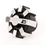 Rugged Ridge 01-20 Jeep Wrangler JK/JL / 2020 Gladiator JT Brushed Aluminum Elite Fuel Cap Rugged Ridge Fuel Caps