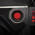 Rugged Ridge 07-20 Jeep Wrangler JK/JL / 2020 Gladiator JT Red Aluminum Elite Fuel Cap Rugged Ridge Fuel Caps