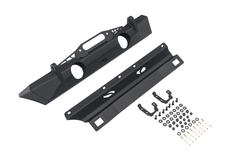 Rugged Ridge 18-20 Jeep Wrangler JL / 2020 Gladiator JT Front XOR Stubby Bumper Rugged Ridge Bumpers - Steel