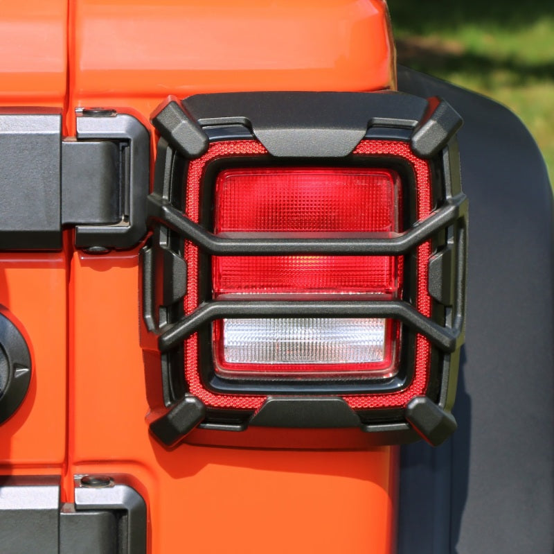 Rugged Ridge 18-20 Jeep Wrangler JL Elite Tail Light Guard Rugged Ridge Light Covers and Guards