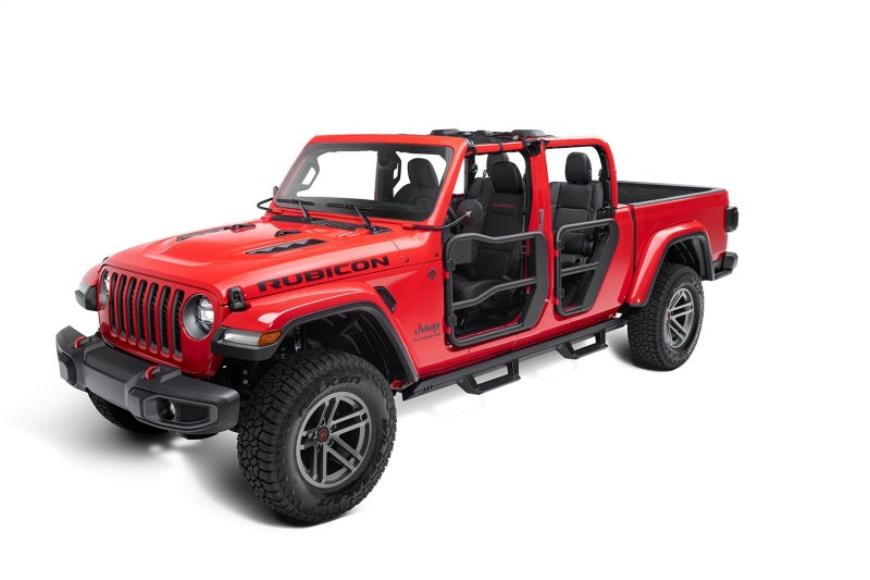 Rugged Ridge 18-20 Jeep Wrangler JL/JT (2dr + 4dr Excl. Rubicon 392) Round Trail Mirror Rugged Ridge Exterior Trim