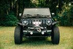 Rugged Ridge 18-20 Jeep Wrangler JL/JT LED Grille Mount Bracket Rugged Ridge Brackets