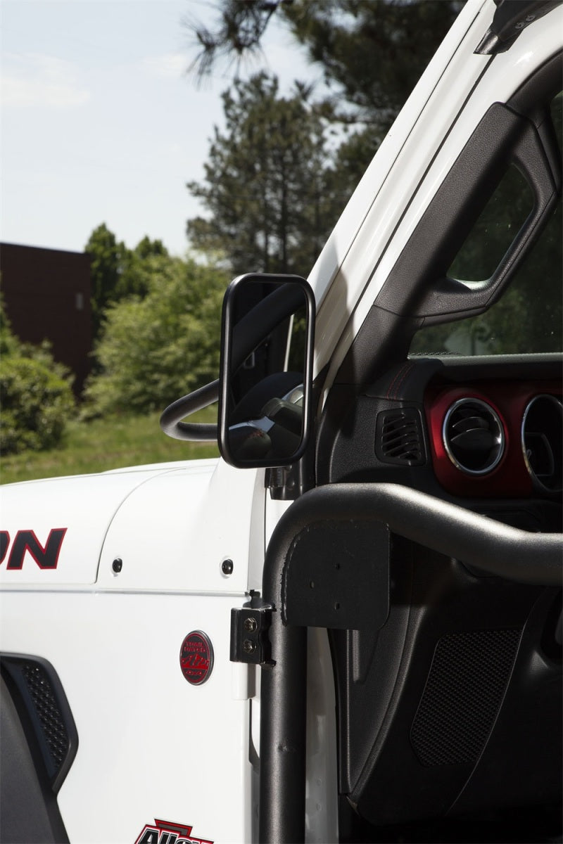 Rugged Ridge 18-20 Jeep Wrangler JL/JT Rectangular Trail Mirror Rugged Ridge Exterior Trim