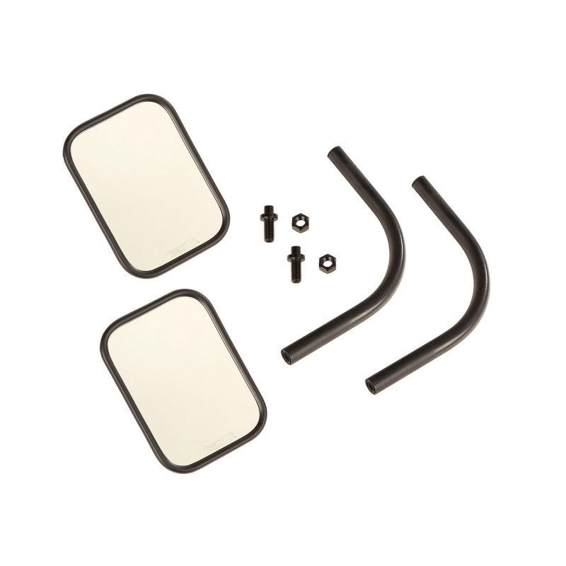 Rugged Ridge 18-20 Jeep Wrangler JL/JT Rectangular Trail Mirror Kit Rugged Ridge Exterior Trim