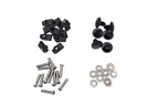 Rugged Ridge 20-22 Jeep Gladiator Rear Aluminum Fender Liners Black Powder Coat Rugged Ridge Fender Flares
